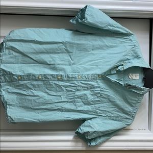 Light Teal button down shirt